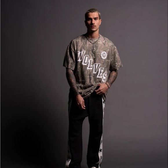 - DARC SPORT X WISH YOU WERE HERE “STAIRS” CAMO SHIRT - Picture 4 of 7